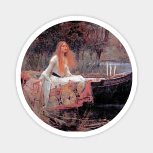 The Lady of Shalott Magnet